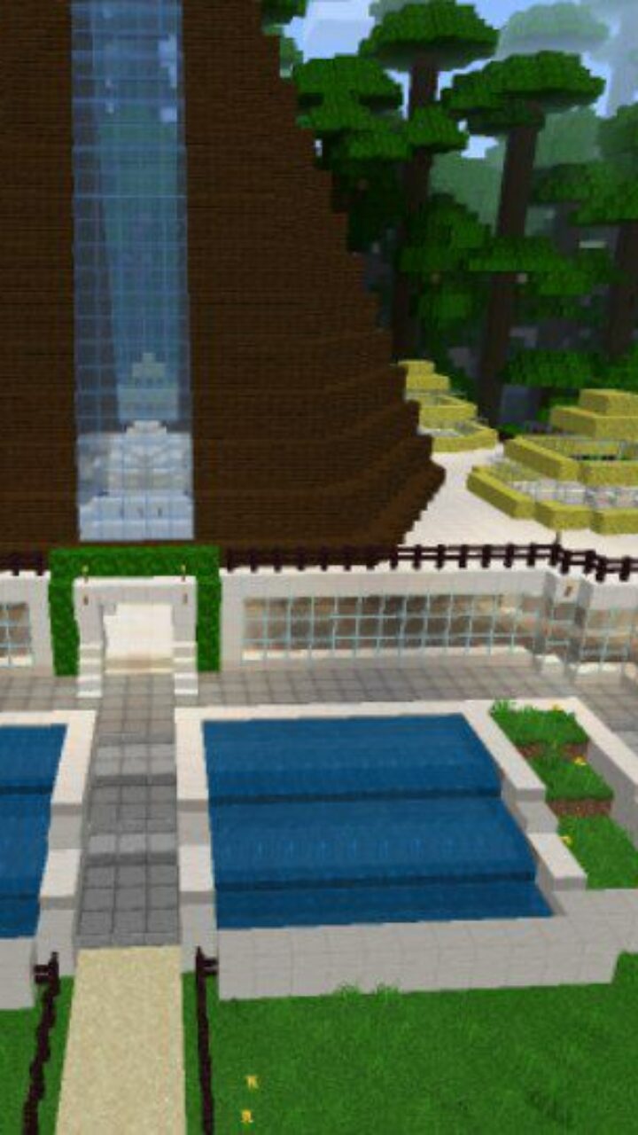 Building from Prehistoric Park Map for Minecraft PE