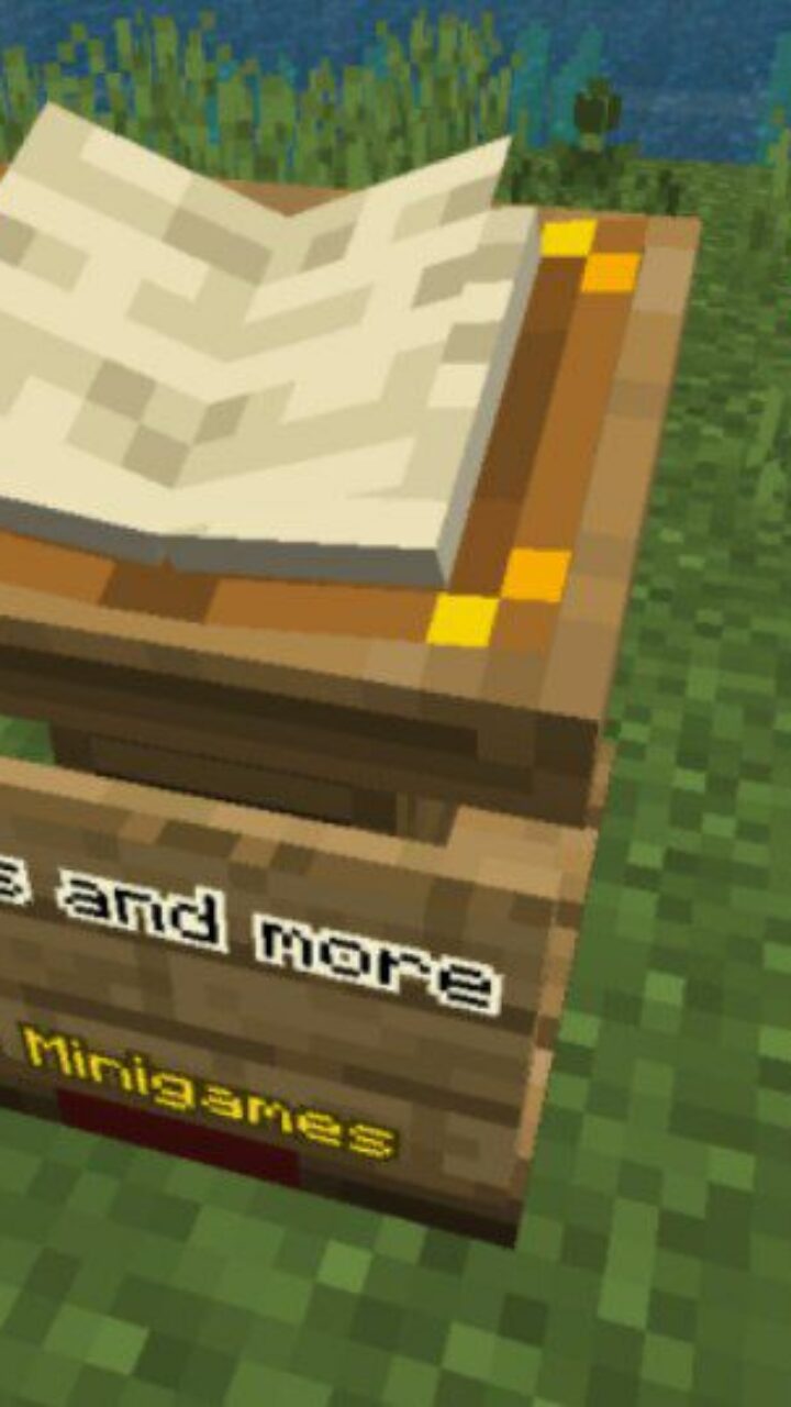 Credits from Duo Minigames Map for Minecraft PE