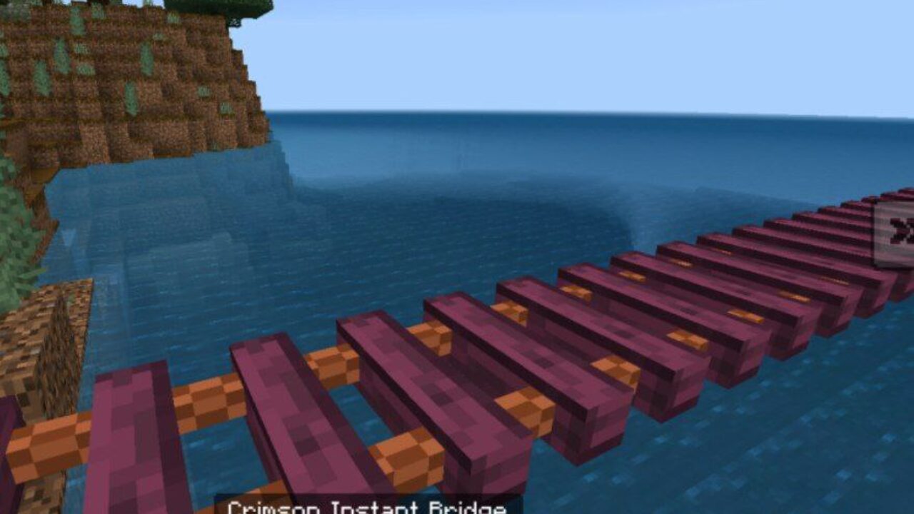 Crimson from Instant Bridge Mod for Minecraft PE