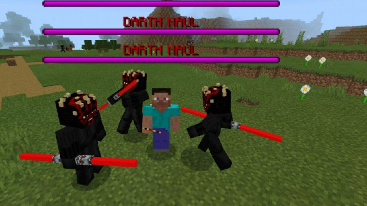 Darth Maul Mod for Minecraft PE