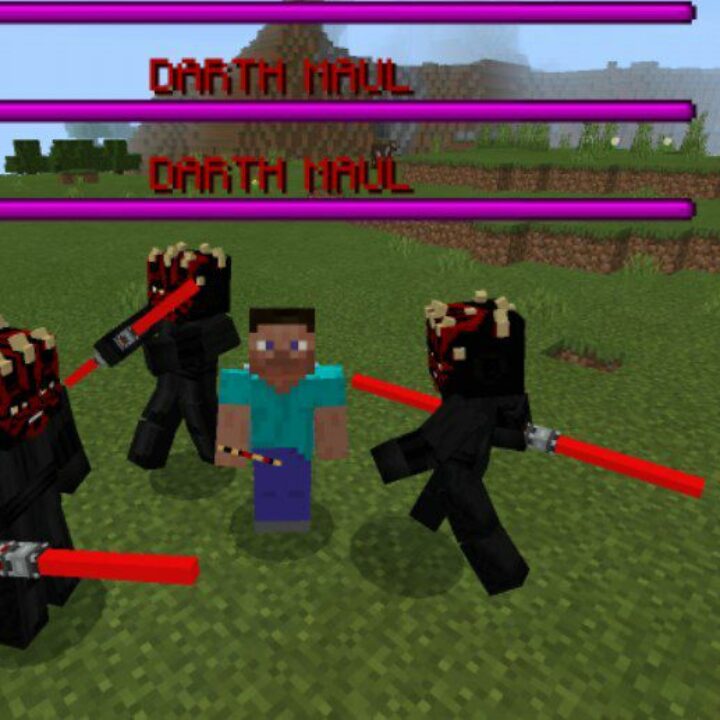 Darth Maul Mod for Minecraft PE