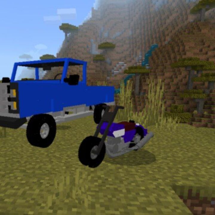 Essential Vehicles Mod for Minecraft PE