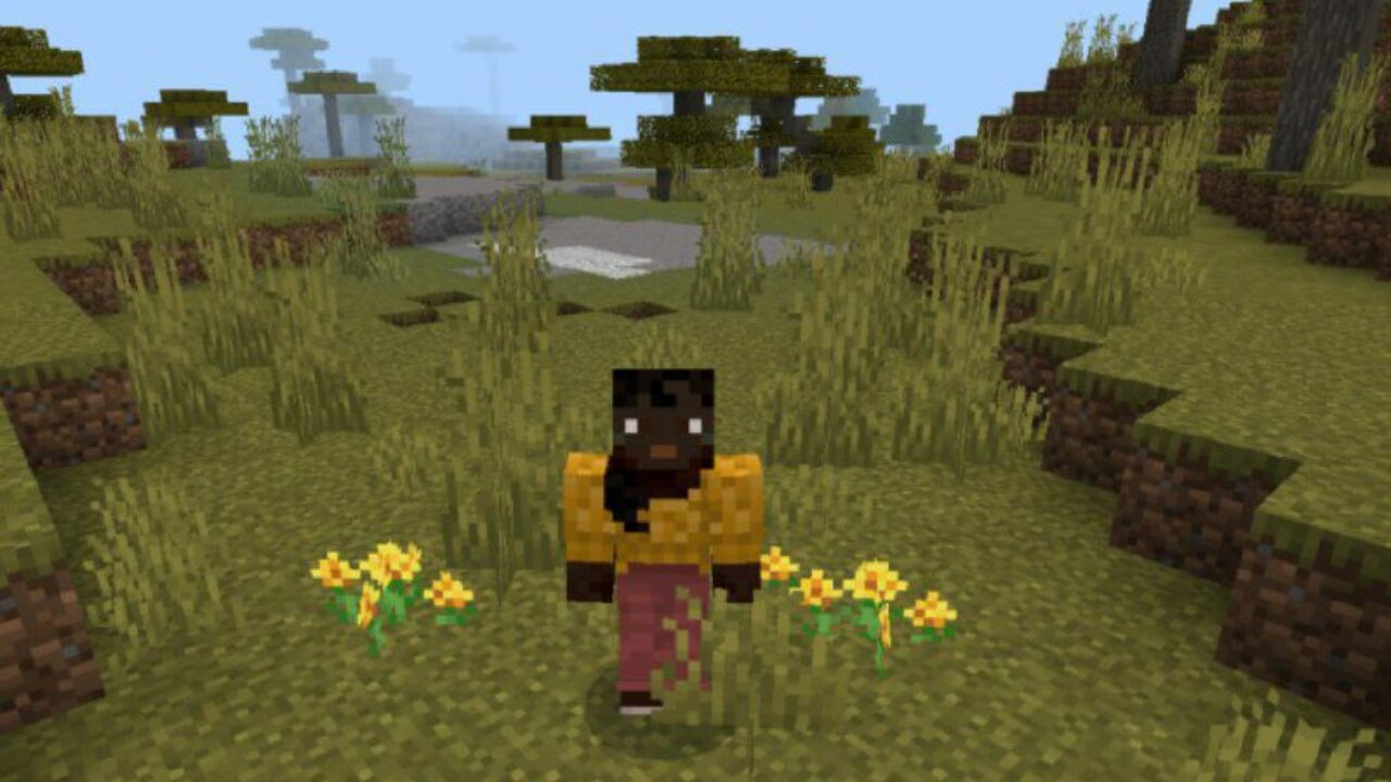 Flowers Texture Pack for Minecraft PE