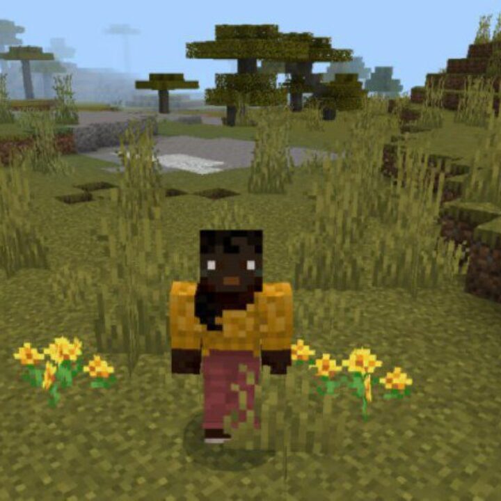 Flowers Texture Pack for Minecraft PE