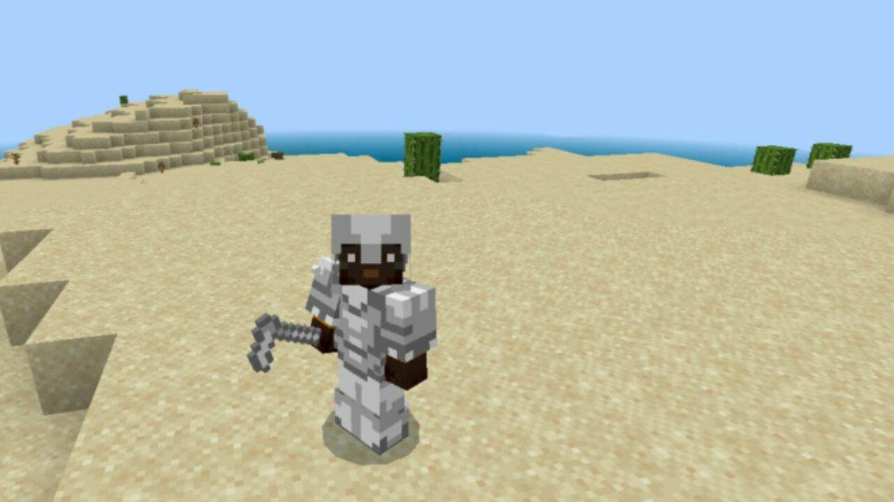 Hoe from White Texture Pack for Minecraft PE