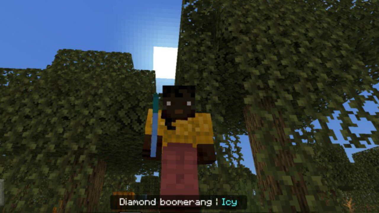 Icy from Old Boomerangs Mod for Minecraft PE