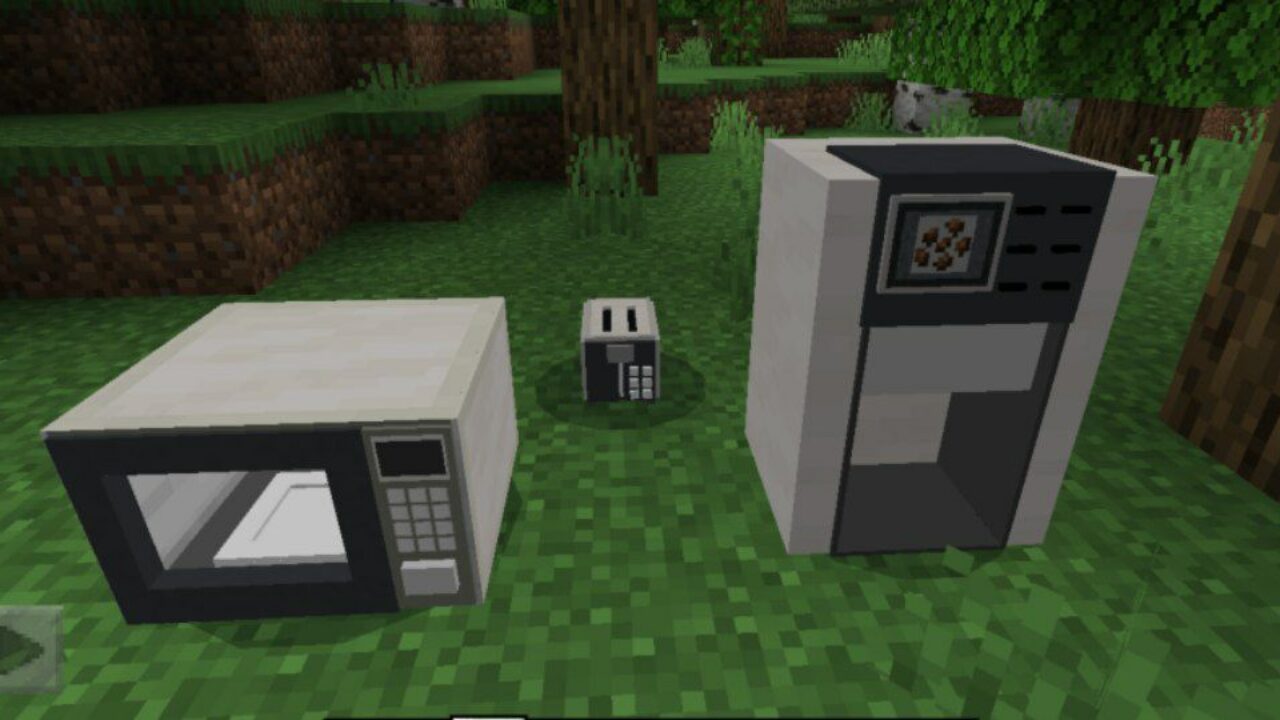 Kitchen from Decoration Furniture Mod for Minecraft PE