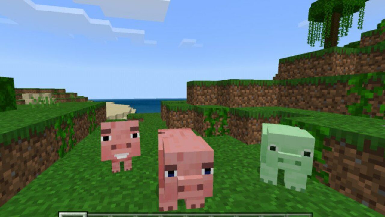 Pet Pig from Pig Mod for Minecraft PE