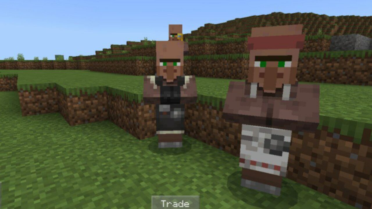 Speak from Talking Villagers Texture Pack for Minecraft PE