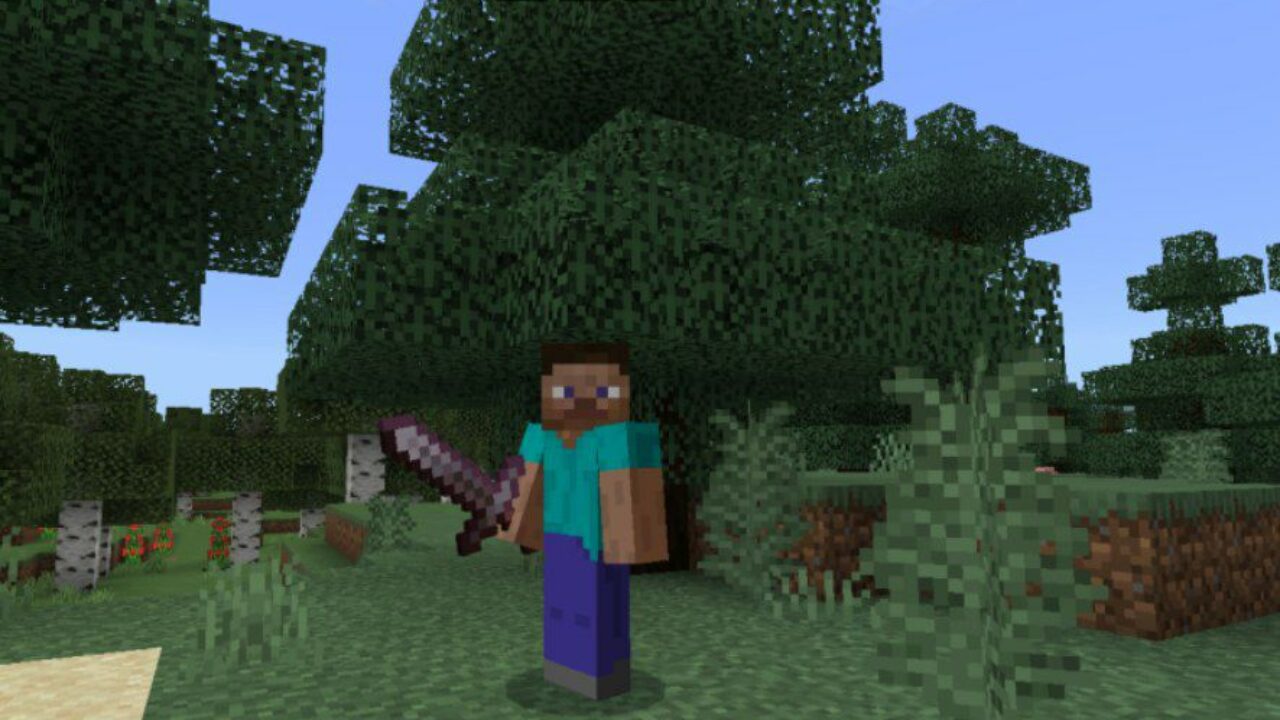 Sword from Java Combat Mod for Minecraft PE