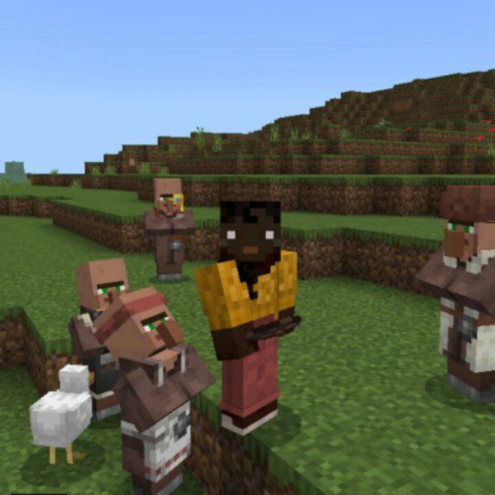 Talking Villagers Texture Pack for Minecraft PE