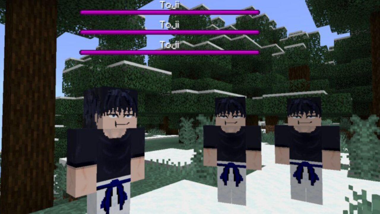 Toji Fushiguro Mod for Minecraft PE