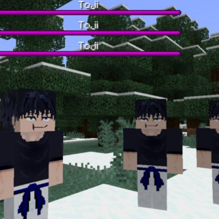 Toji Fushiguro Mod for Minecraft PE