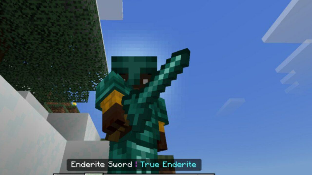 True Enderite Mod for Minecraft PE