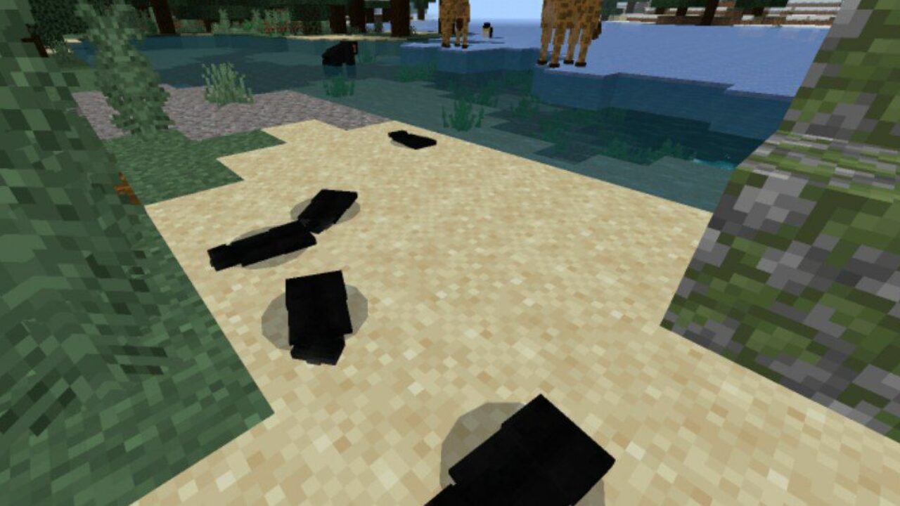 Underground Animals from Mole Mod for Minecraft PE