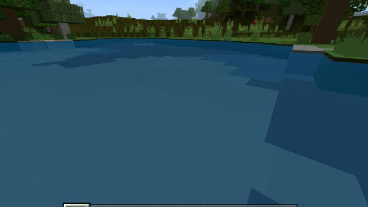 Water from One Block Texture Pack for Minecraft PE