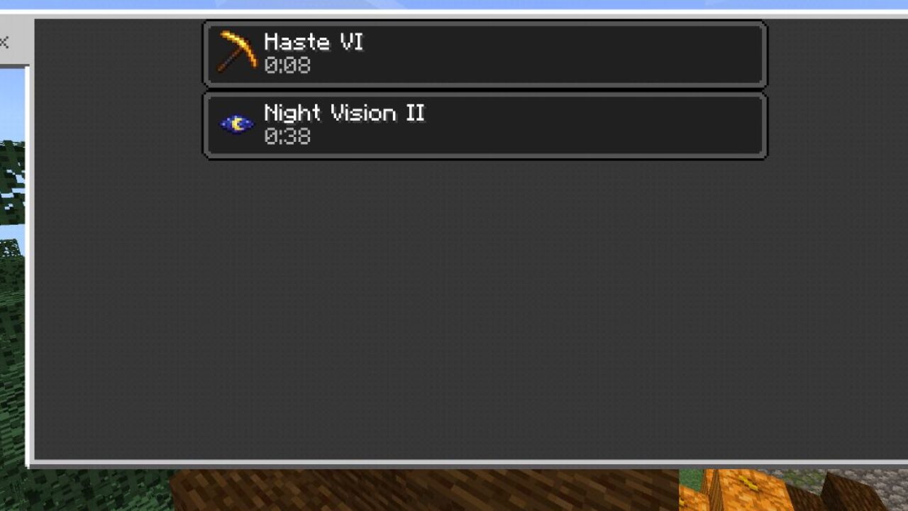 Abilities from Eatable Items Mod for Minecraft PE