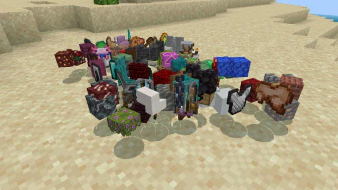 Abilities from Random Items Mod for Minecraft PE