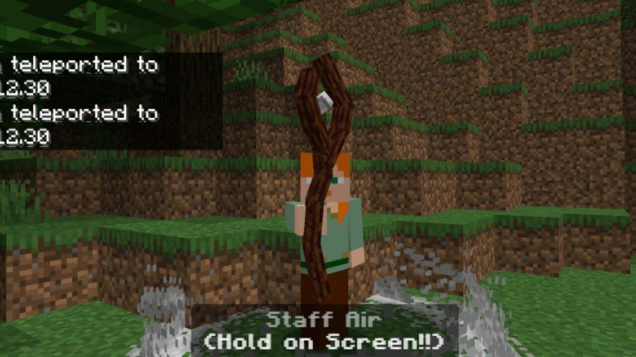 Air from Magic Staffs Mod for Minecraft PE