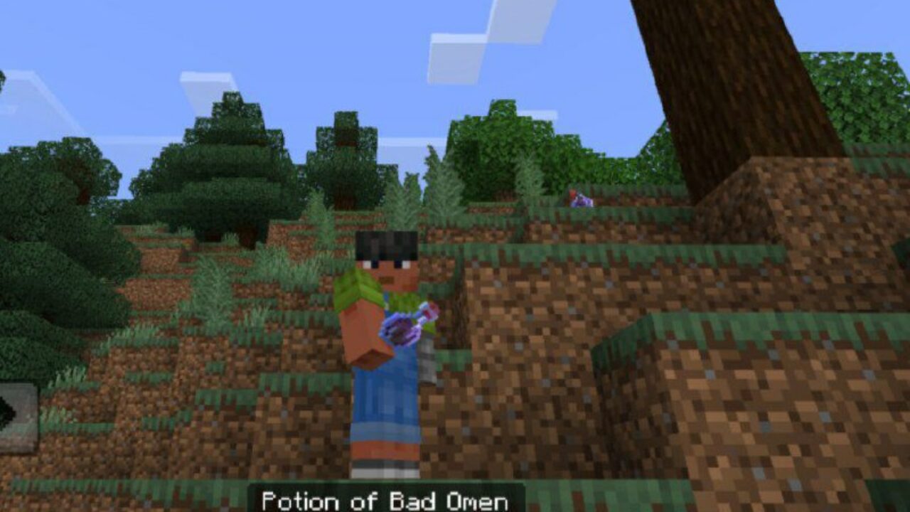 Bad Omen from Potion Mod for Minecraft PE