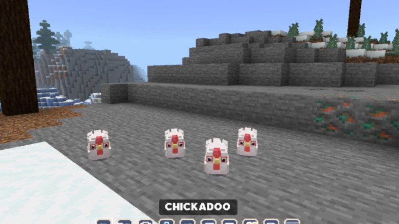 Chicadoo from Slime Rancher Mod for Minecraft PE