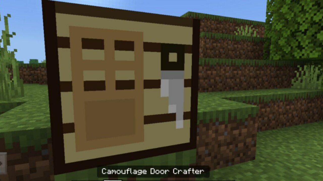 Crafter from Blocks for Houses Mod for Minecraft PE