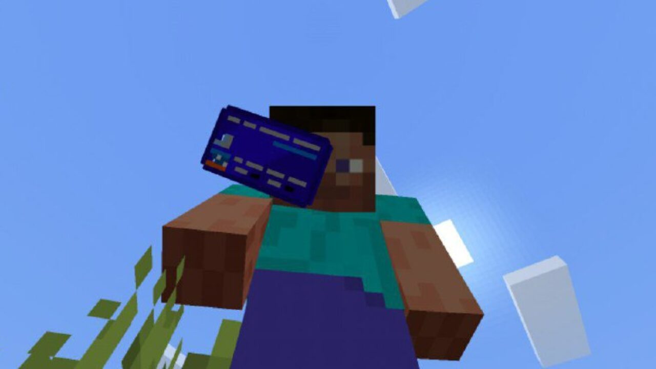 Credit Card from Homeless Survival Mod for Minecraft PE