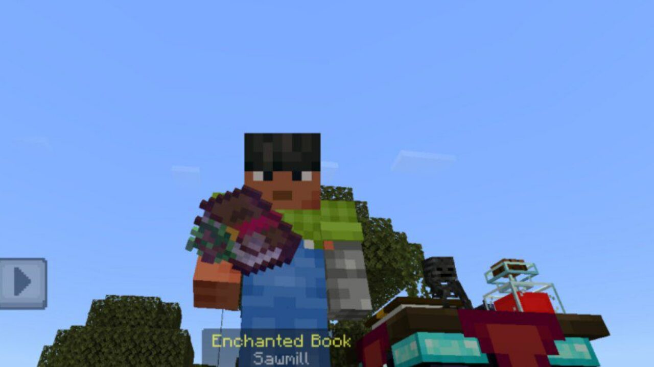 Effects from More Enchantments Mod for Minecraft PE