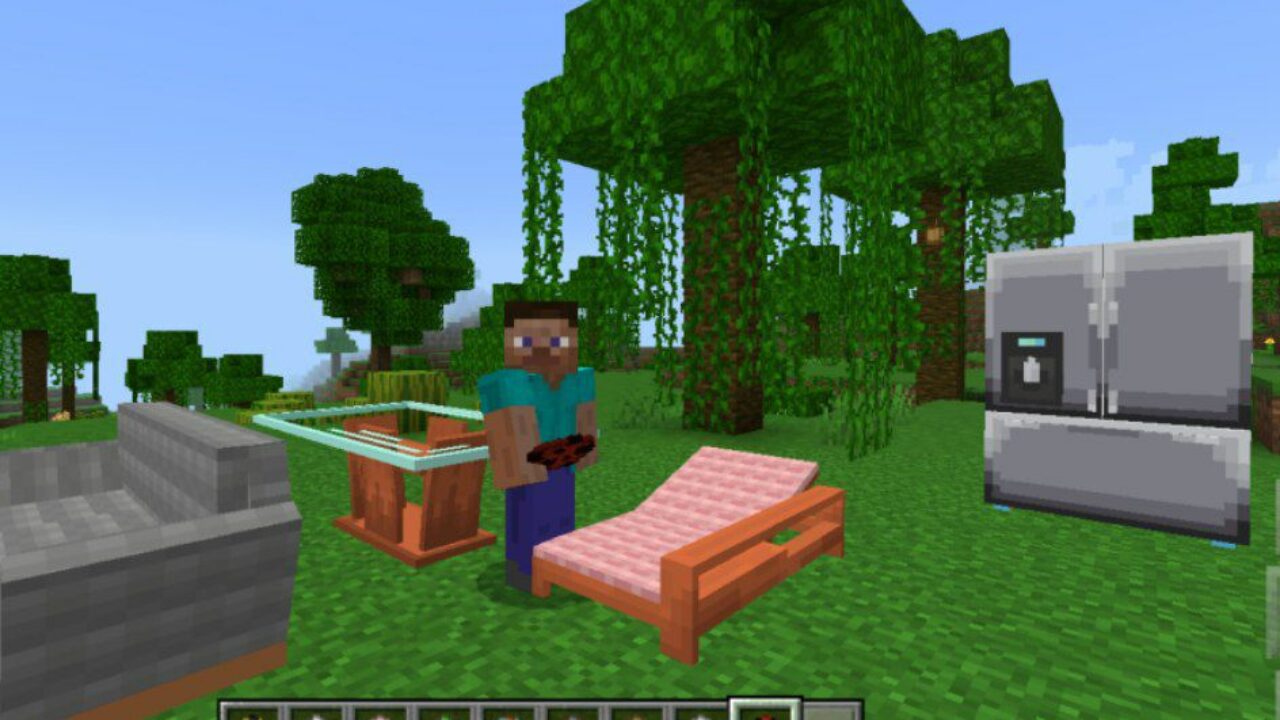 Enchantease Furniture Mod for Minecraft PE