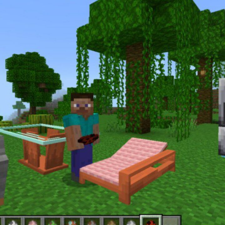 Enchantease Furniture Mod for Minecraft PE