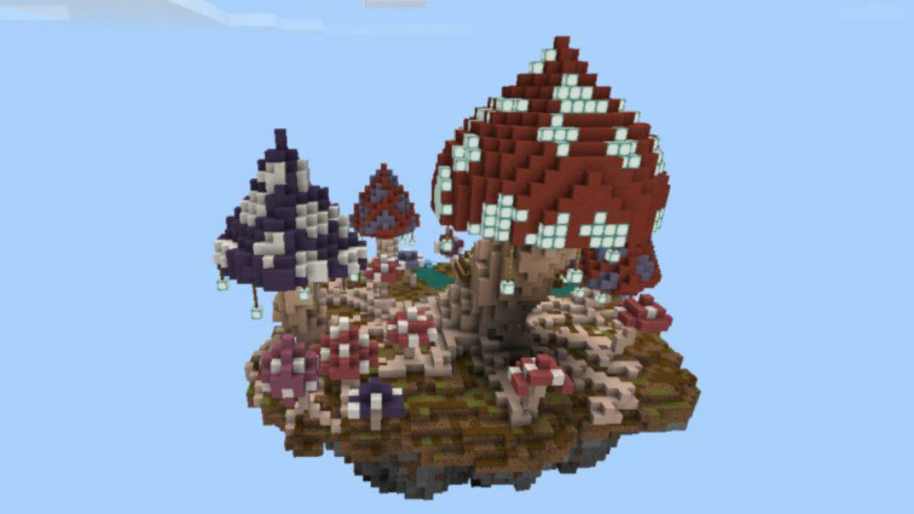 Floating from Quick House Construction Mod for Minecraft PE