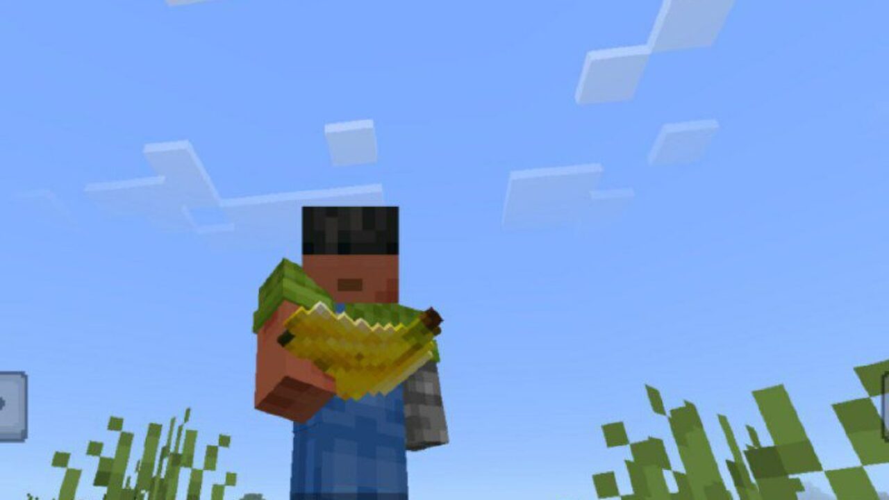 Food from Banana Monkeys Mod for Minecraft PE