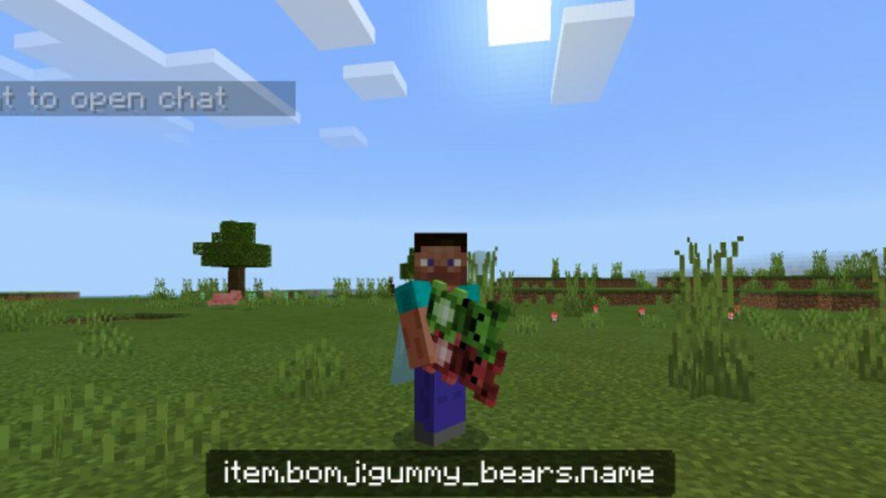 Gummy Bears from Homeless Survival Mod for Minecraft PE