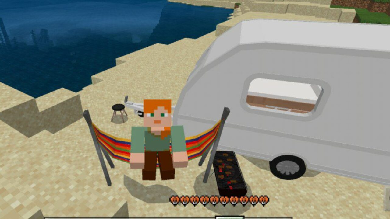 Have Fun from Mobile Home Mod for Minecraft PE