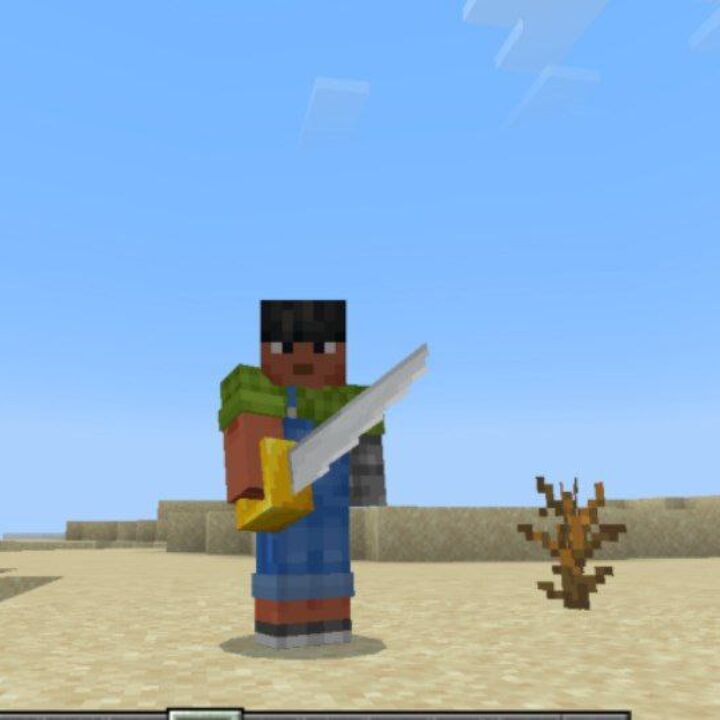 HyperRyfts Weapons Mod for Minecraft PE