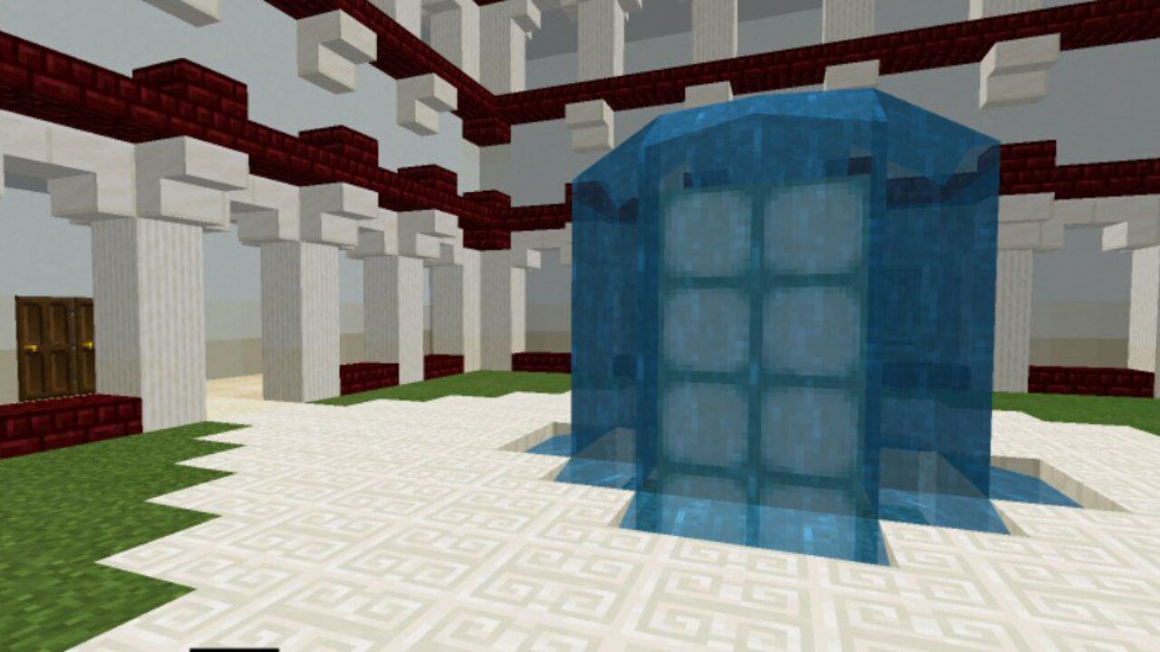 Inside from Big House Mod for Minecraft PE