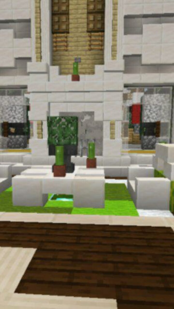 Interior from Two Houses Map for Minecraft PE