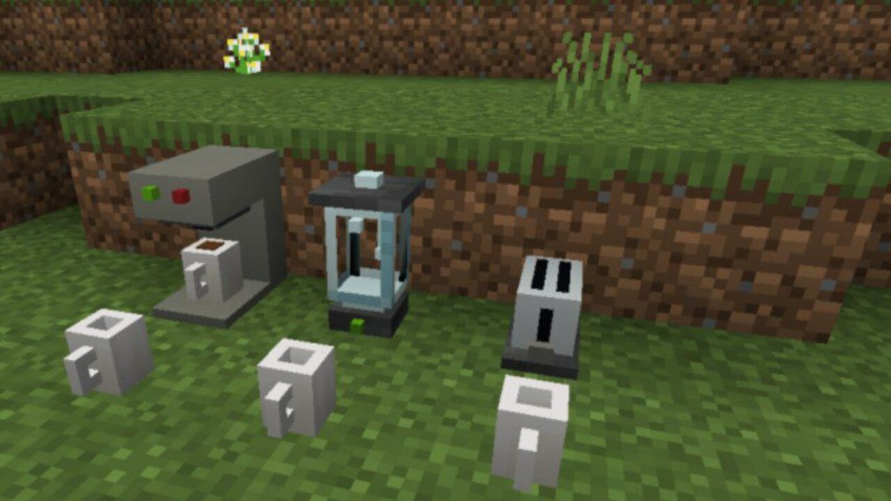 Items from Block Decor Mod for Minecraft PE