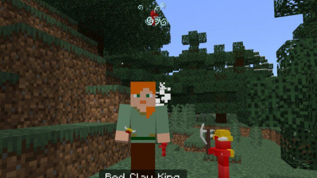 King from Clay Mod for Minecraft PE