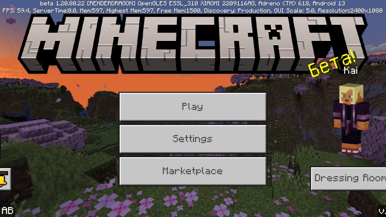 Minecraft PE 1.20.80.22