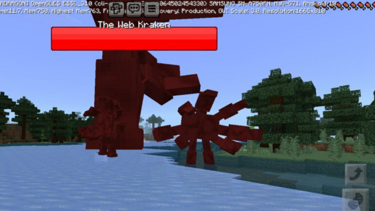 Monsters from Trevor Giants Mod for Minecraft PE