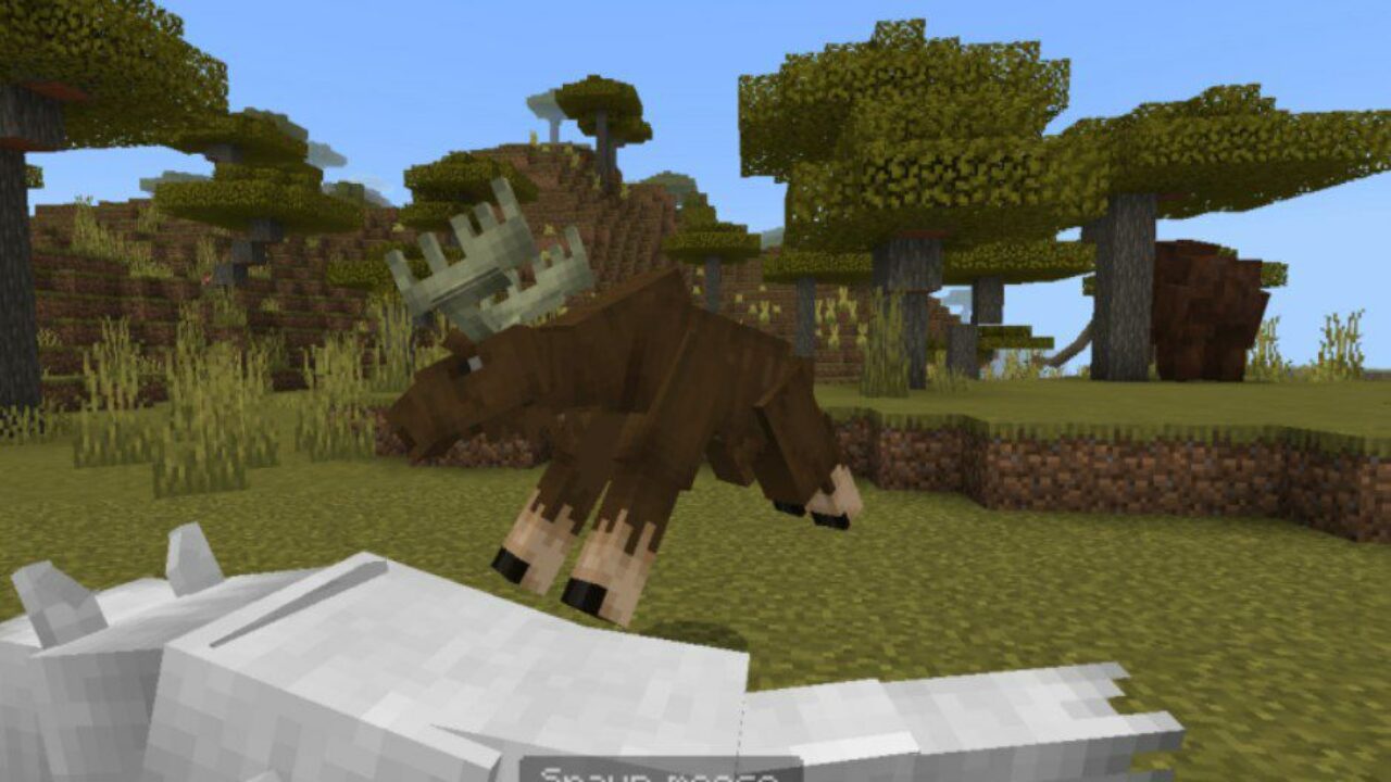 Moose from MB Creatures Mod for Minecraft PE