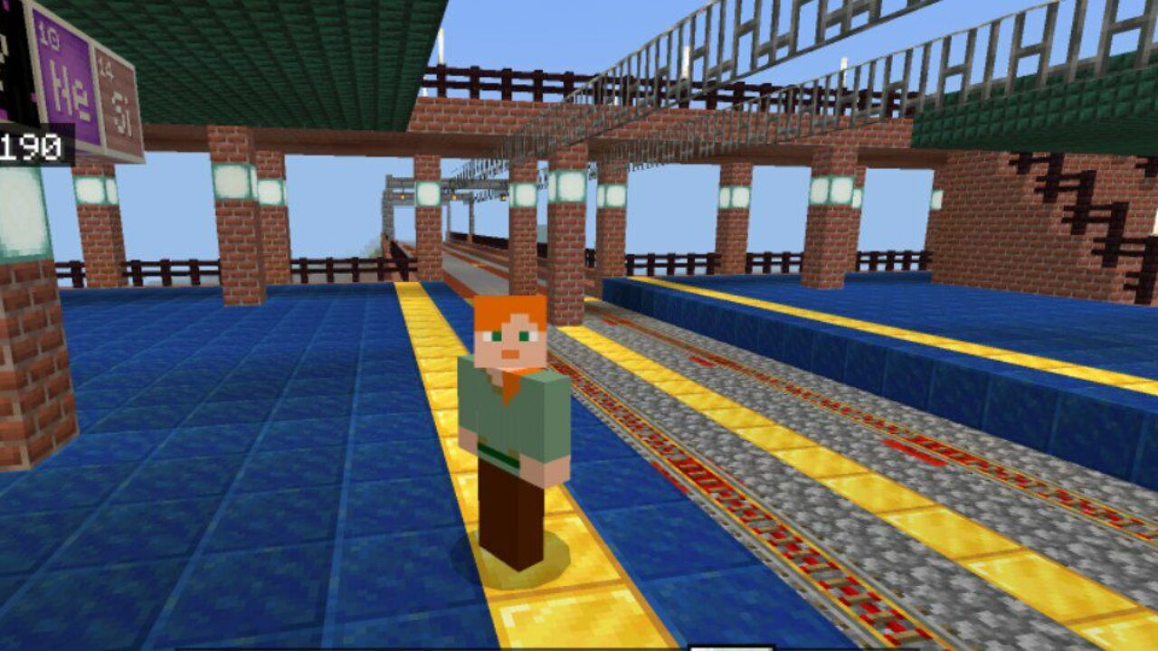 Nanobana Kinako Train Map for Minecraft PE