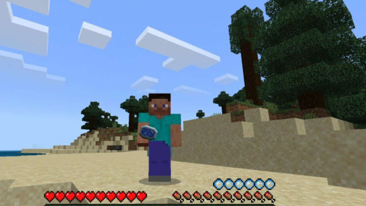 No Helmet from Ocean Survival Mod for Minecraft PE