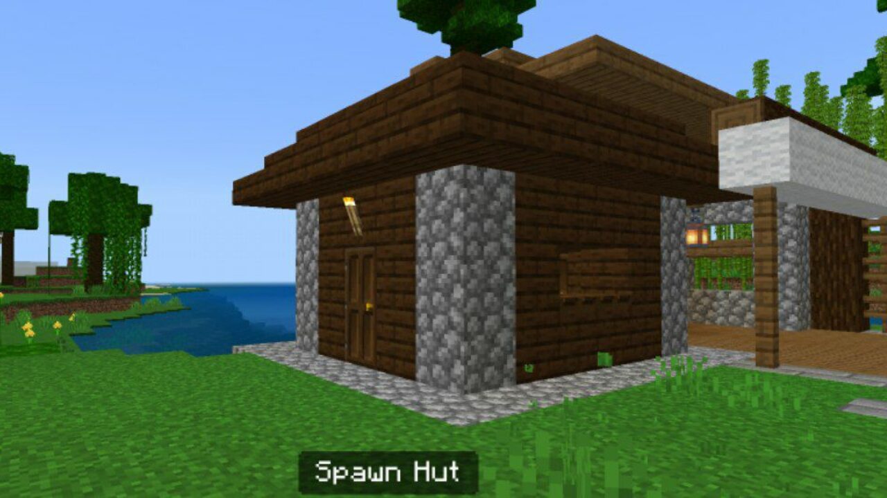 Hut from Easy House Mod for Minecraft PE