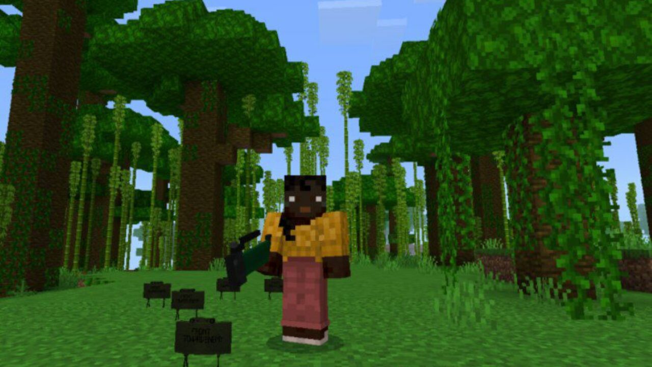 Protected Houses Mod for Minecraft PE