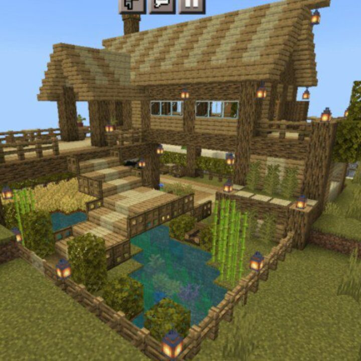 Quick House Construction Mod for Minecraft PE