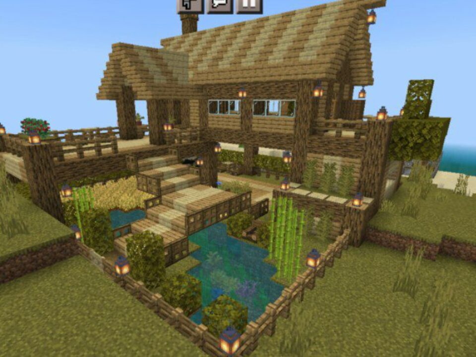 Quick House Construction Mod for Minecraft PE