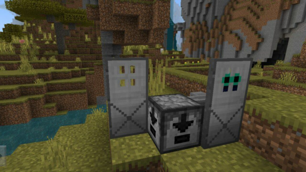 Security Blocks from Blocks for Houses Mod for Minecraft PE