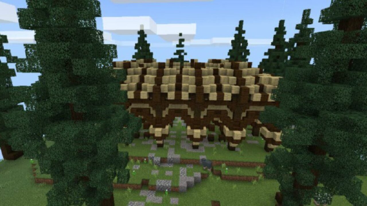 Shop from Spawn Houses Mod for Minecraft PE